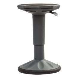 Bintiva Height Adjustable Wobble Stool, Gray