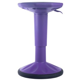 Bintiva Height Adjustable Wobble Stool, Purple