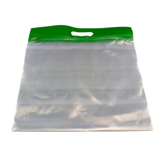 ZIPAFILE® Storage Bag, Green, Pack of 25
