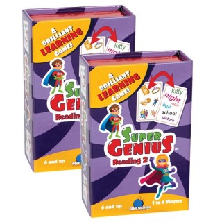 Blue Orange Games Super Genius™ Reading 2 Game, Pack of 2