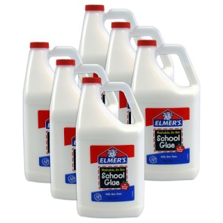 Elmer's® Washable School Glue, Gallon, Pack of 6