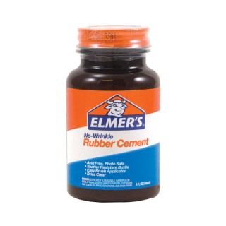 Elmer's® Rubber Cement, 4 oz w/Applicator