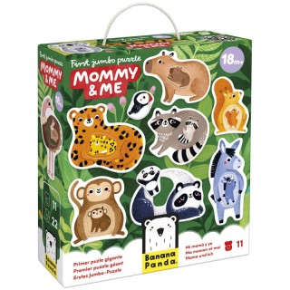Banana Panda First Jumbo Puzzle Mommy & Me, 18+ Months