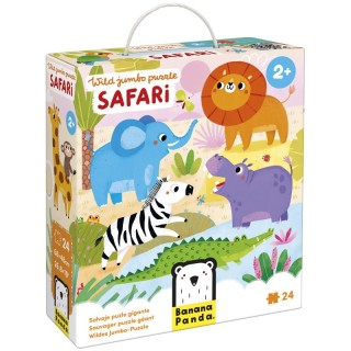 Banana Panda Wild Jumbo Puzzle Safari, 2+ Years