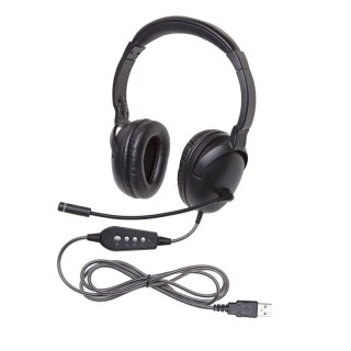 Califone NeoTech™ Plus Series Headphone with Mic & USB Plug
