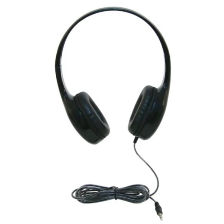 Califone On-Ear Headphones with 3.5mm Plug, Black