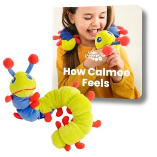 The Calm Caterpillar Calmee the Caterpillar & How Calmee Feels Book