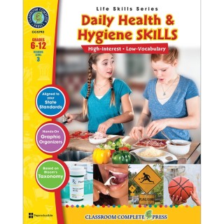 Classroom Complete Press Daily Health & Hygiene Skills Book, Grade 6-12
