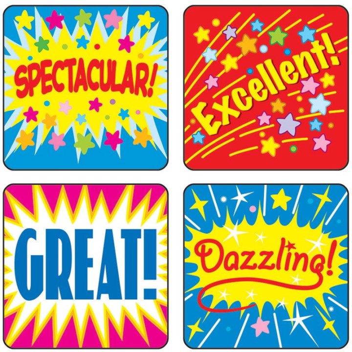 Carson Dellosa Education Positive Words Motivational Stickers, Pack of 120