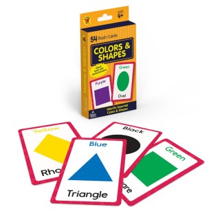 Brighter Child® Colors and Shapes Flash Cards, 54 Cards
