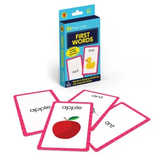 Brighter Child® First Words Flash Cards, 54 Cards