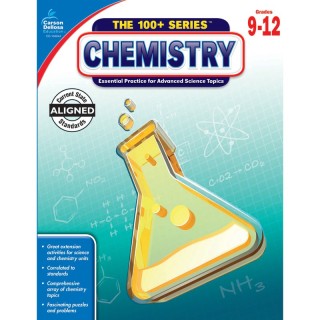 Carson Dellosa Education Chemistry Workbook, Grade 9-12