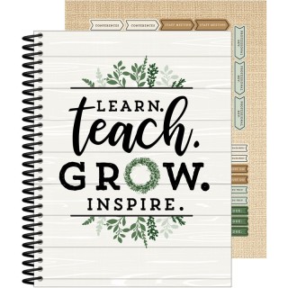 Carson Dellosa Education Farmhouse Teacher Planner