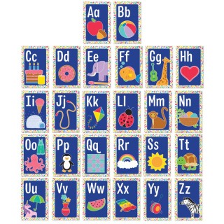 Carson Dellosa Education Mini Posters: Alphabet Cards Poster Set