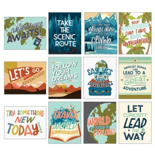 Carson Dellosa Education Mini Posters: Let's Explore Poster Set