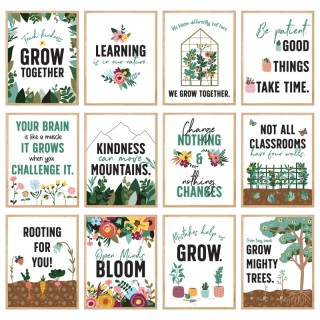 Carson Dellosa Education Mini Posters: Grow Together Poster Set