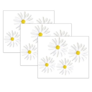 Carson Dellosa Education Happily Ever Elementary Retro Remix Daisies Dimensional Accents, 4 Per Pack, 3 Packs