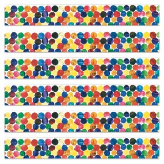 Carson Dellosa Education The Very Hungry Caterpillar™ Straight Border, 36 Feet Per Pack, 6 Packs