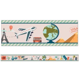 Carson Dellosa Education Let's Explore Straight Border, 36 Feet