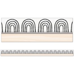 Happily Ever Elementary Creatively Inspired Rainbows Straight Borders, 36 Feet