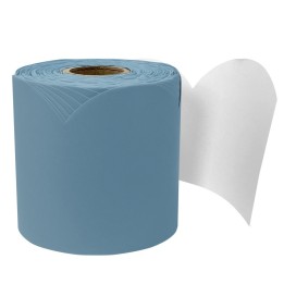 Carson Dellosa Education Rolled Scalloped Bulletin Board Border, Stone Blue, 65 Feet