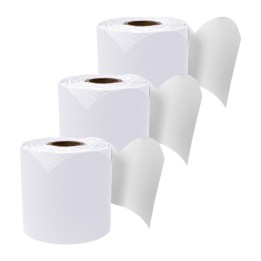 Carson Dellosa Education Rolled Scalloped Bulletin Board Border, Whisper Gray, 65 Feet, Pack of 3