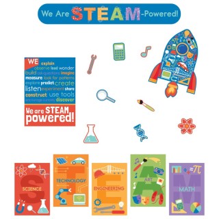 Carson Dellosa Education STEAM Bulletin Board Set, 22 Pieces