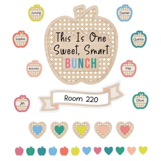Carson Dellosa Education True to You This Is One Sweet, Smart Bunch Bulletin Board Set