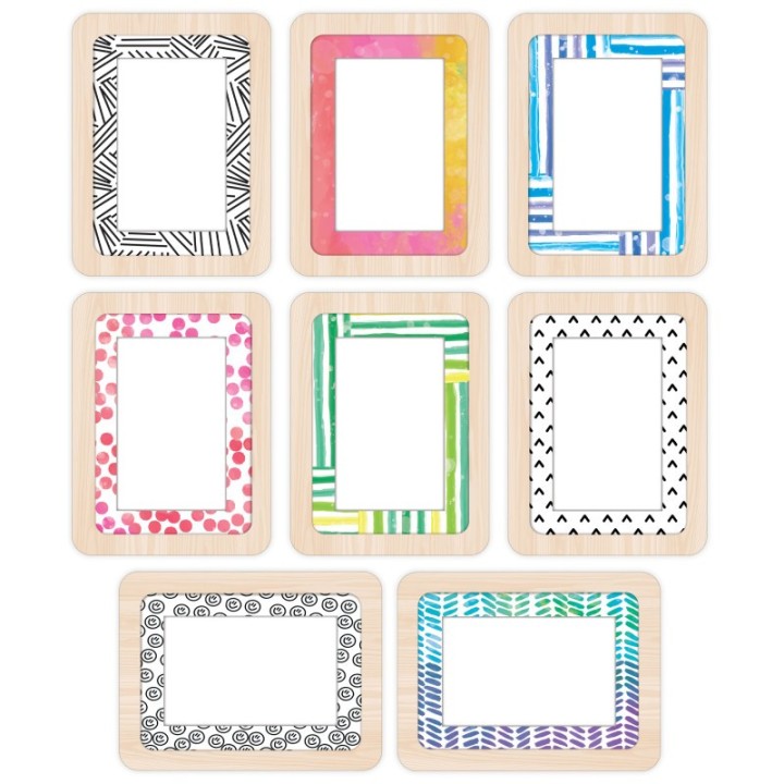 Happily Ever Elementary Creatively Inspired Frame Tags Cut-Outs, Pack of 36