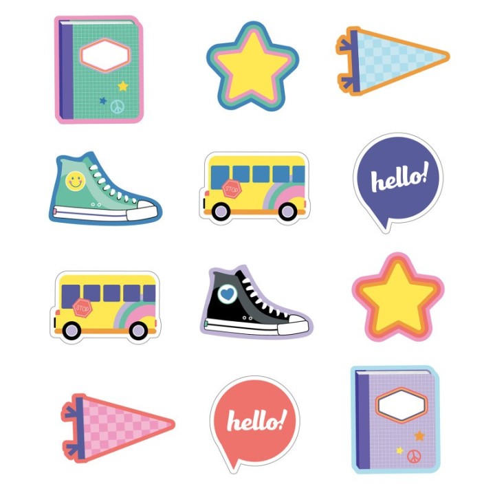 Carson Dellosa Education We Stick Together Hello School Cut-Outs, Pack of 36