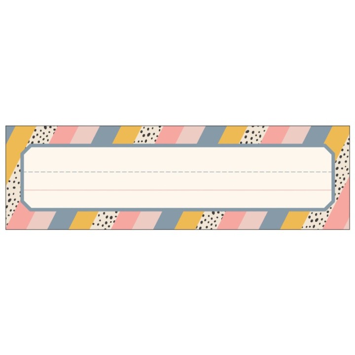 Carson Dellosa Education We Belong Nameplates, Pack of 36