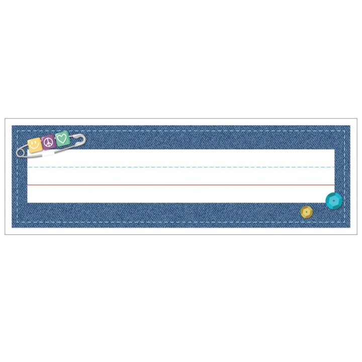 Carson Dellosa Education Crafty and Cool Name Plates, Pack of 36