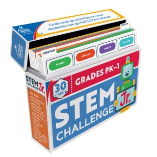 Carson Dellosa Education STEM Challenge, Jr. Learning Cards