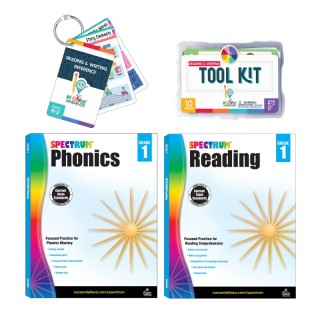 Carson Dellosa Education Student Literacy Bundle for Grade 1