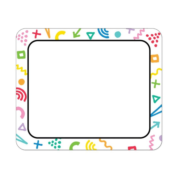 Carson Dellosa Education Happy Place Name Tags, Pack of 40