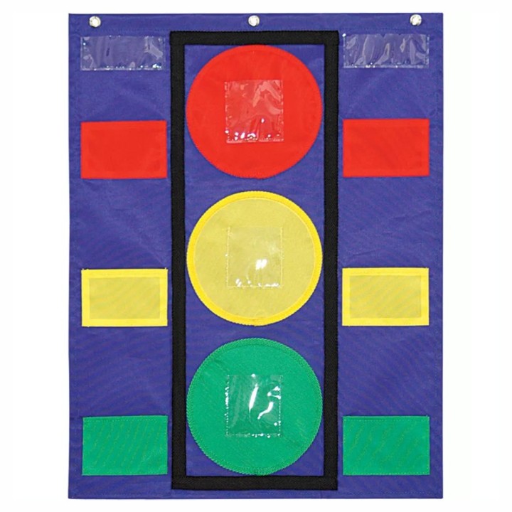 Carson Dellosa Education Stoplight Pocket Chart