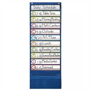 Carson Dellosa Education Deluxe Scheduling Pocket Chart