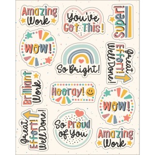Carson Dellosa Education We Belong Motivators Shape Stickers, Pack of 72