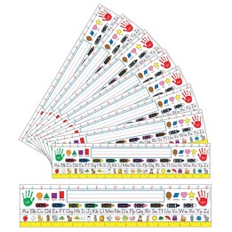 Carson Dellosa Education Traditional Manuscript Nameplates, Grade K-3, Pack of 36