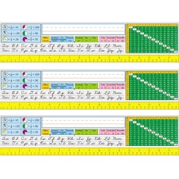 Carson Dellosa Education Traditional Cursive Nameplates, Grade 2-5, 36 Per Pack, 3 Packs