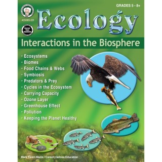 Mark Twain Media Ecology: Interactions in the Biosphere Workbook
