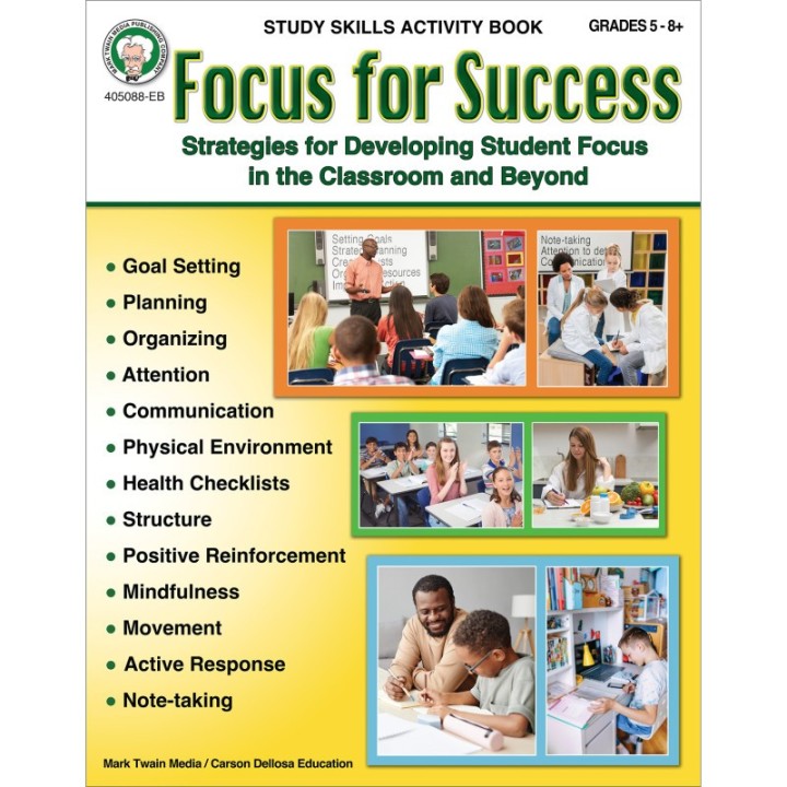 Mark Twain Media Focus For Success Workbook