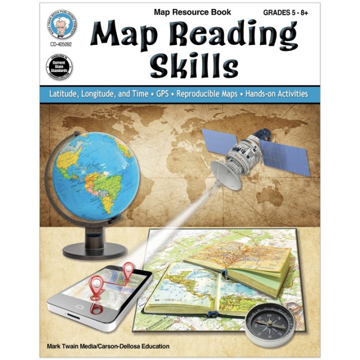 Mark Twain Media Map Reading Skills
