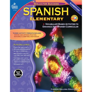 Carson Dellosa Education Skills for Success Spanish Resource Book, Grades K-5, Paperback