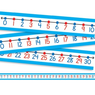 Carson Dellosa Education Student Number Lines Desk Tape, Grade K-3, Pack of 30