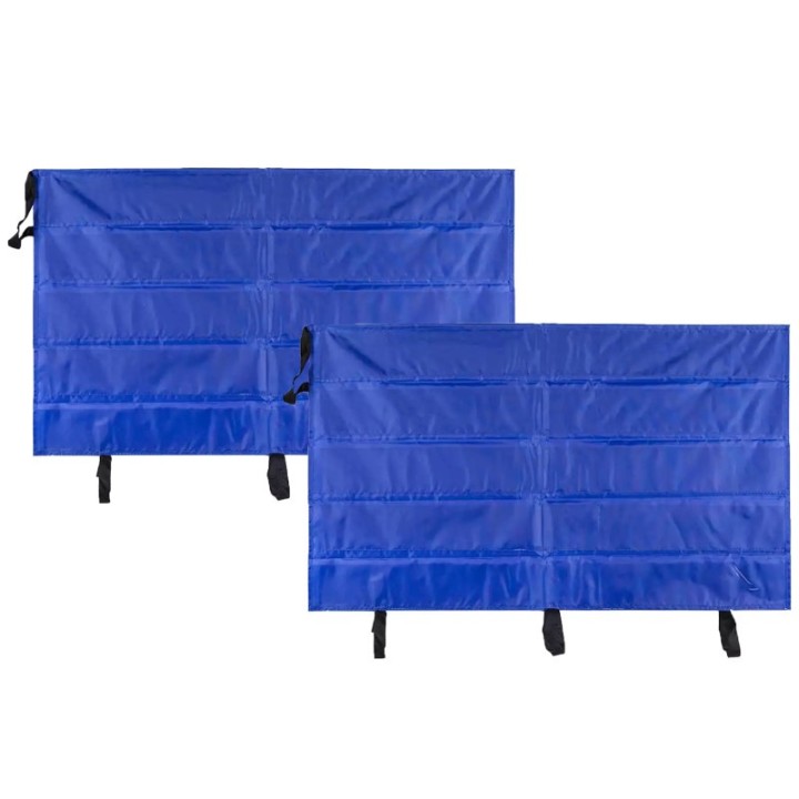 Carson Dellosa Education Border Pocket Chart Storage, 5 Pockets, Pack of 2