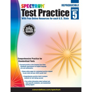 Spectrum® Test Practice Workbook, Grade 5