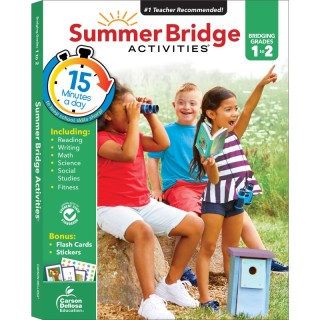 Carson Dellosa Education Summer Bridge Activities® Workbook, Grade 1-2, Paperback
