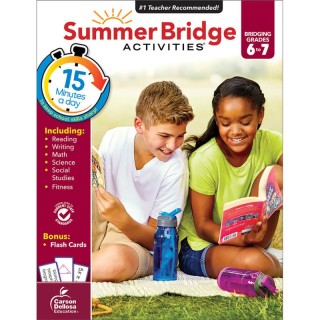 Carson Dellosa Education Summer Bridge Activities® Workbook, Grade 6-7, Paperback