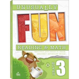 Carson Dellosa Education Unusually Fun Unusually Fun Reading & Math Workbook, Grade 3